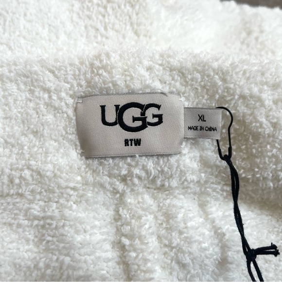 Ugg Noreen Shorts Loungewear Cozy Knit Soft Cream Neutral XL NWT - Picture 6 of 9